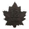 Image 1 : WW1 CEF 12th Battalion Maritimes Cap Badge