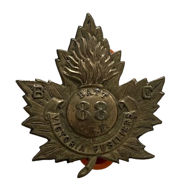 WW1 CEF 88th Battalion, Victoria, Cap Badge