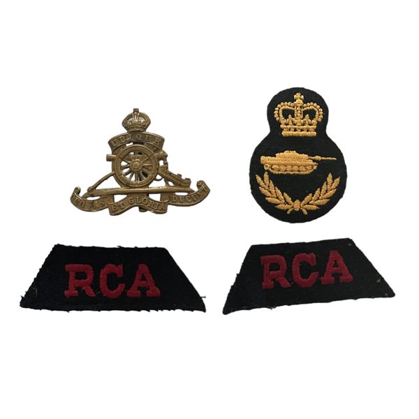 Canadian Artillery Badge Lot