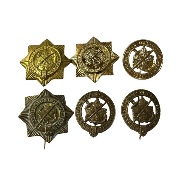 Canadian Corps of Commissionaires Badge Lot