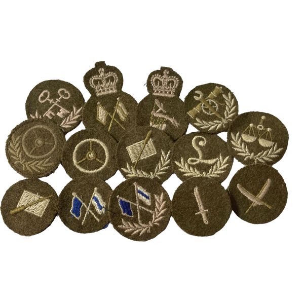 Canadian Army Trade Badges