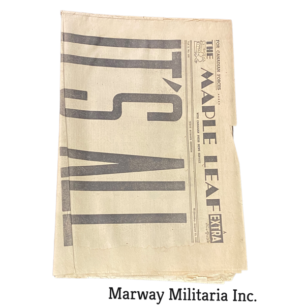 WW2 The Maple Leaf Up Newspaper Lot of 3