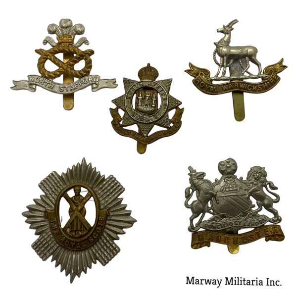Lot of 5 British Army Badges