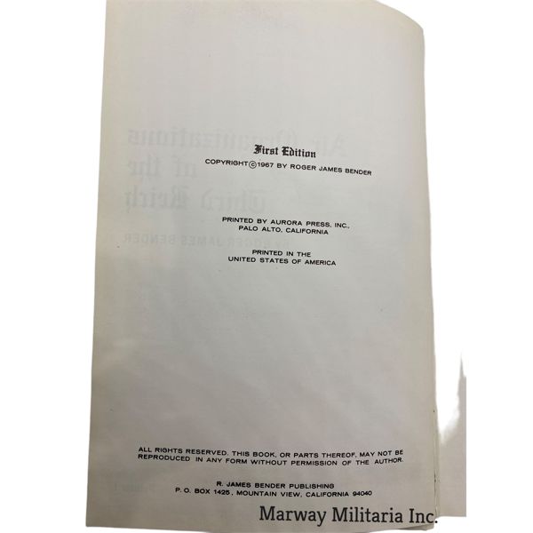 German Book - Air Organizations of the Third Reich