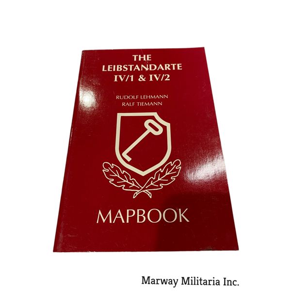 German Book -The Leibstandarte IV/1 & IV/2 Mapbook