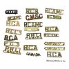 Image 1 : Canadian Military Shoulder Titles