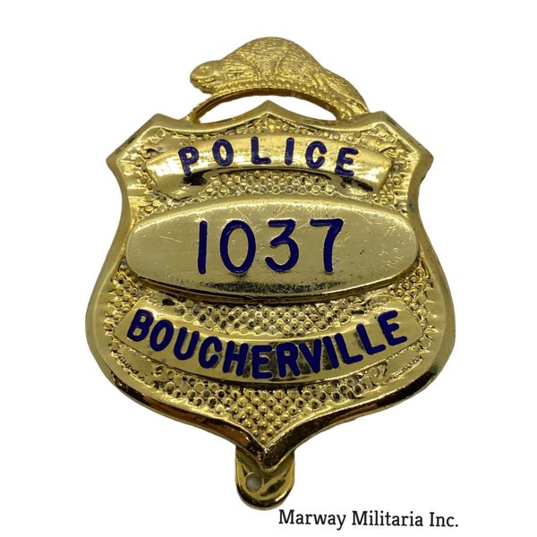 Canada Boucherville Police Badge