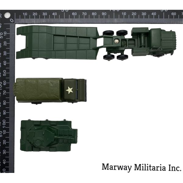 Lot of 3 WW2 era  Army Toys