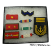 Image 1 : Tray Lot. Japanese related Collar Insignia Lot and more