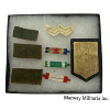 Image 2 : Tray Lot. Japanese related Collar Insignia Lot and more