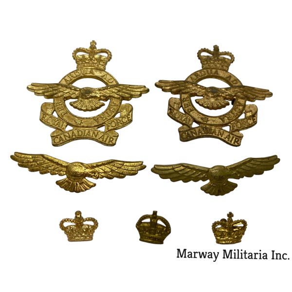 RCAF Cap Badge Lot
