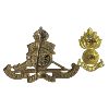 Image 2 : WW1 CEF Canadian Artillery Cap & Collar Badge