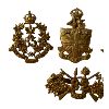 Image 2 : Lot of 4, Pre WW1 Collar Badges