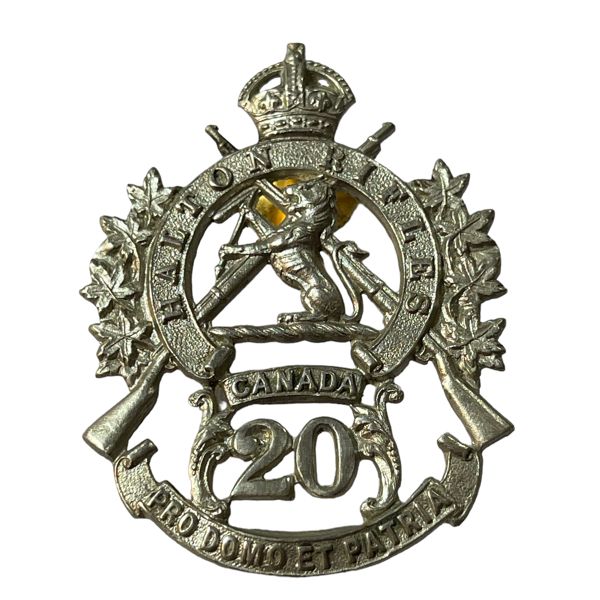Pre WW1 20th Halton Rifles Cap Badge