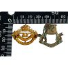 Image 2 : Lot of 2 Canadian Army Collar Badges