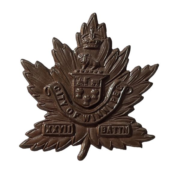 WW1 CEF 27th Battalion Cap Badge