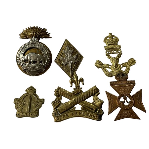 Lot of 6 Military Badges