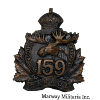 Image 1 : WW1 CEF 159th Battalion Cap Badge