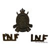 Image 1 : Canadian Infantry Corps Cap Badge & INF Shoulder Title Lot