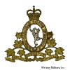 Image 2 : Royal Canadian Signal Corps Cap & shoulder Title Lot