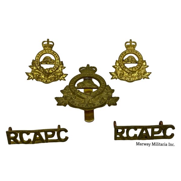 RCAPC Royal Canadian Army Pay Corps Badge Lot