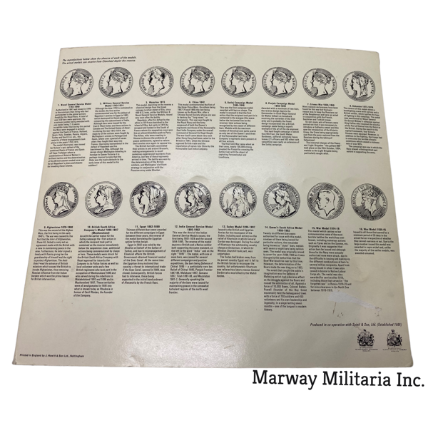 Portfolio of Historic Campaign Medals 1793-1945