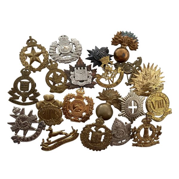 Bag lot of Canadian Military Cap Badges