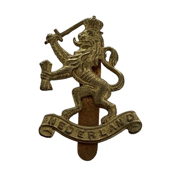 WW2 Netherlands Dutch in Exile Cap Badge