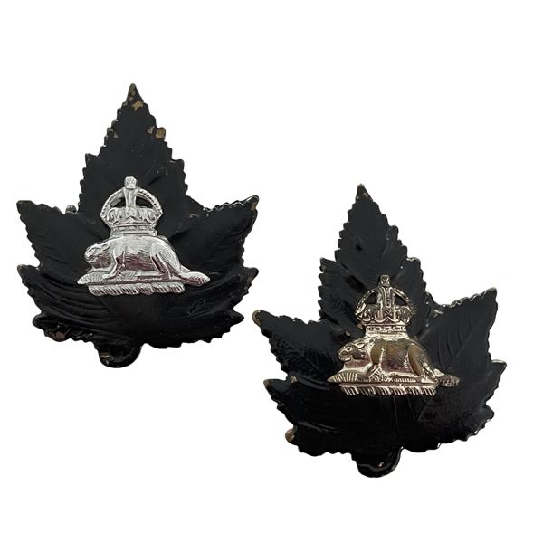 Canadian General Service Police Cap Badges