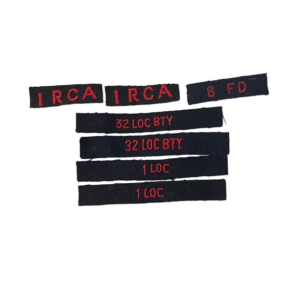 Royal Canadian Artillery Insignia Lot