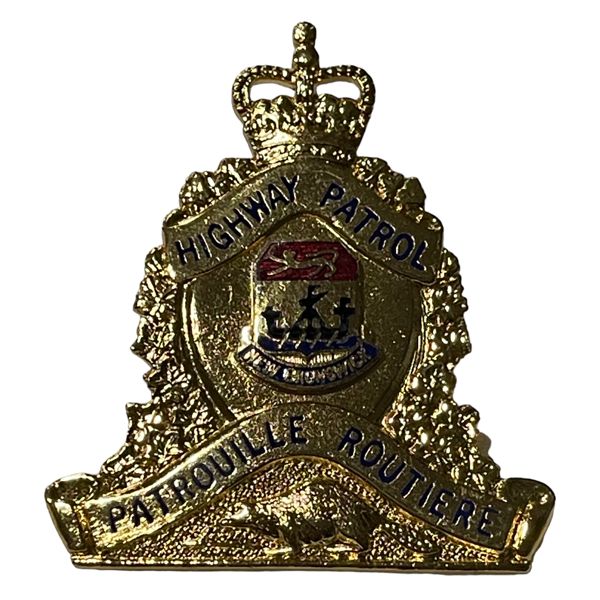 New Brunswick Highway Patrol Cap Badge