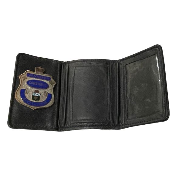 Winnipeg Police Department Constable Wallet Badge 