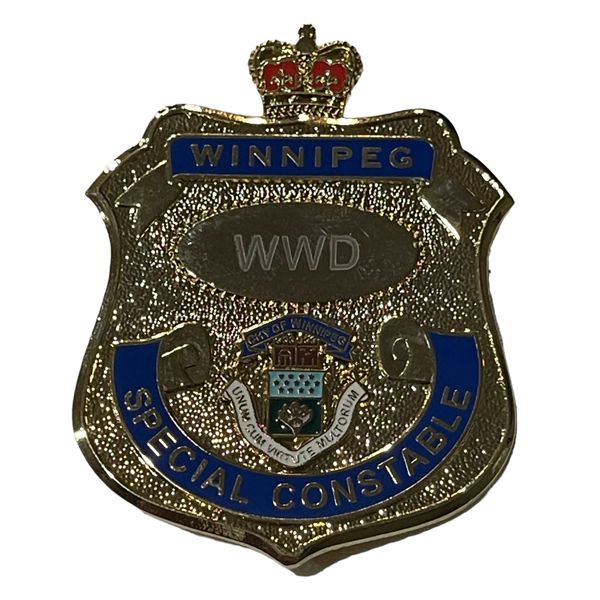 Winnipeg WWD Special Constable Badge