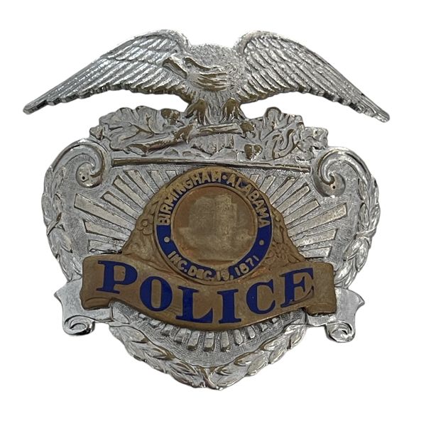 Birmingham Alabama Police Badge 