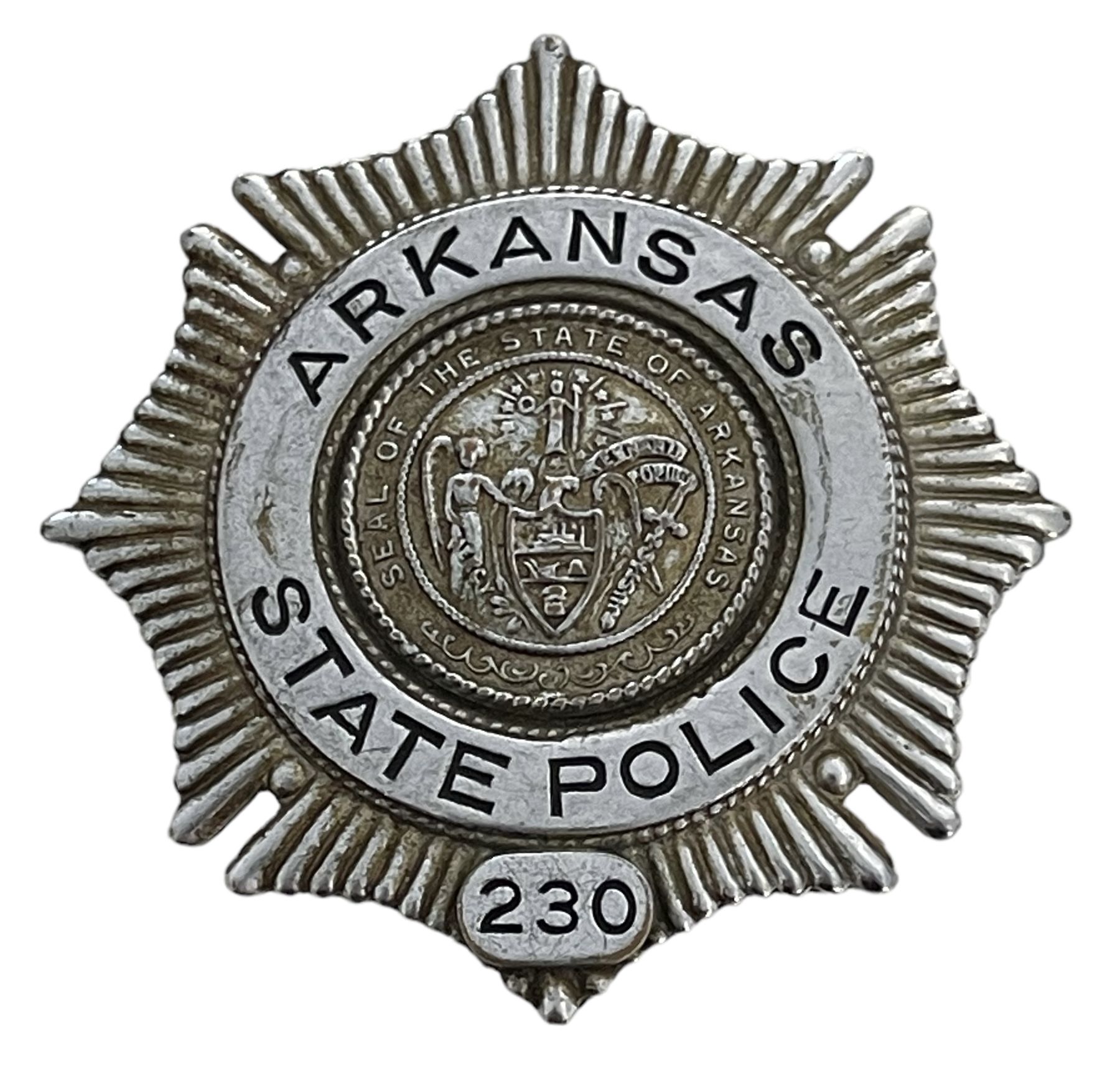 Arkanasas State Police Ranks Arkansas State Police Badge