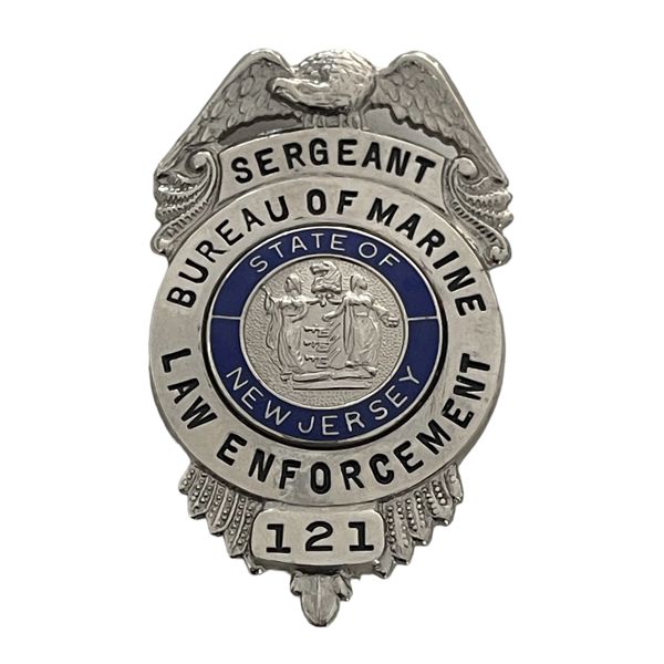 New Jersey Bureau of Marine Law Enforcement Badge