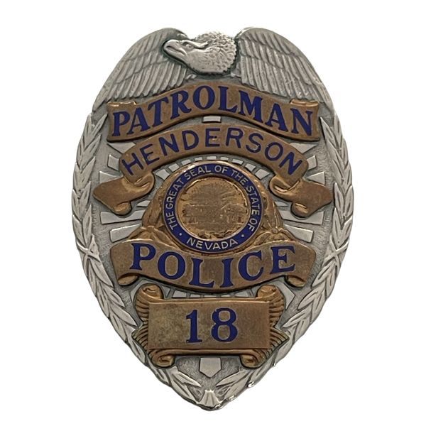 Henderson Nevada Police Badge