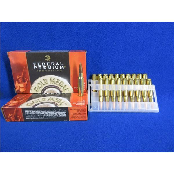 308 Win. 168gr BTHP Sierra Matchking Federal Cartridges