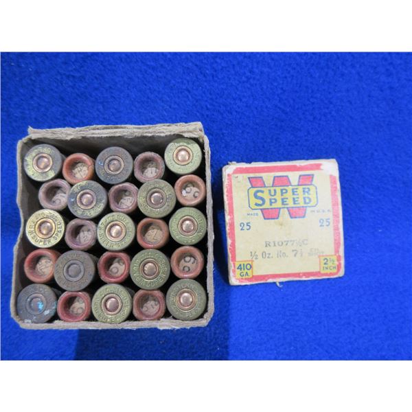 Collector Ammo - 410 Ga Mixed Paper Win. Shotshells