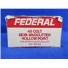Image 2 : 45 Colt 225gr HP Semi-Wadcutter Lead Federal Cartridges