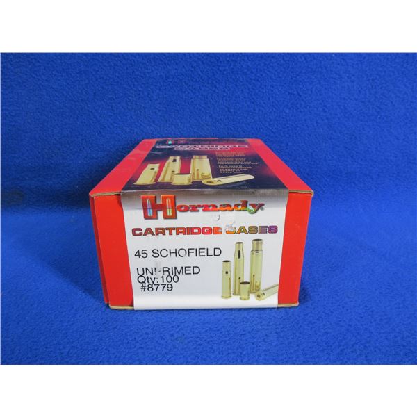 NEW - Brass Only - 45 Schofield Hornady Unprimed