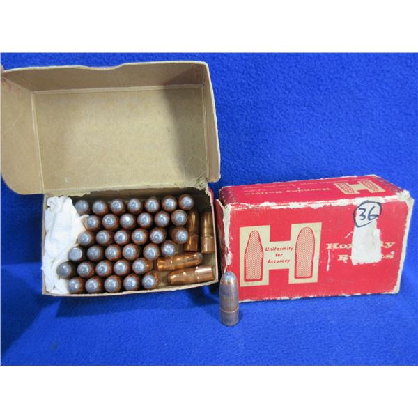 45 Cal. .458" 500gr RN Hornady Bullets