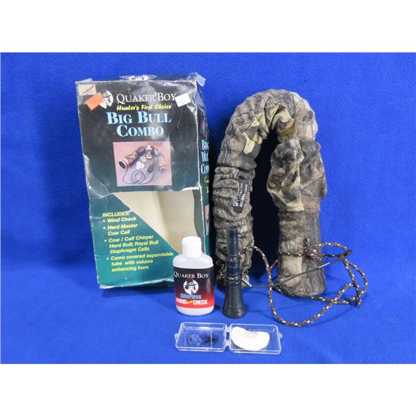 Quaker Boy Big Bull Combo Elk Hunters Game Call Kit