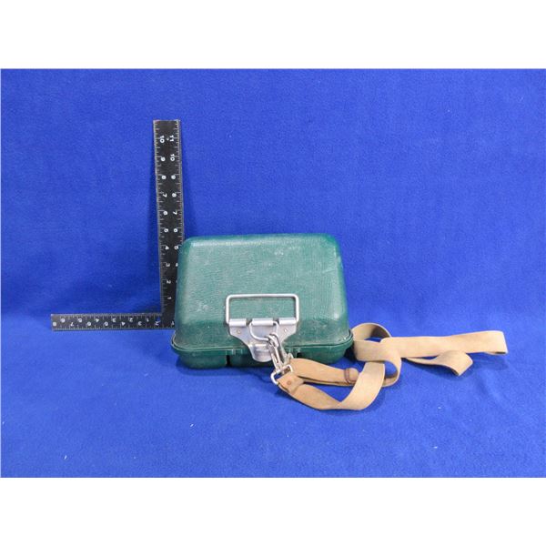 Vintage UMCO Spinner Tackle Box with Carry Strap