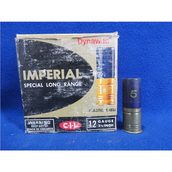 12 Ga 2 3/4" 5 Shot Imperial Shotshells - Box of 25