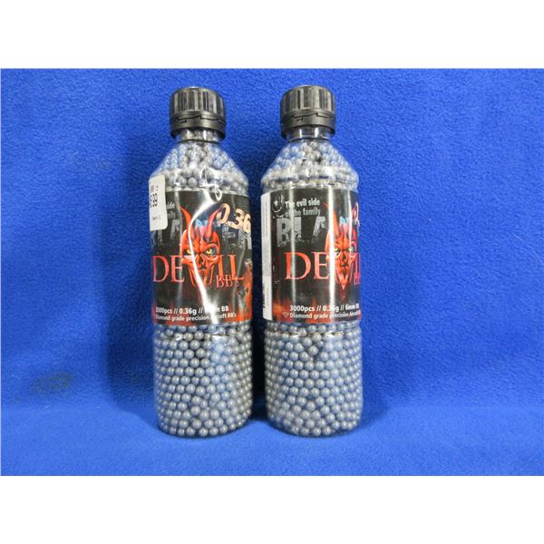 Blaster Devil Airsoft BB's - 0.36g/6mm BB