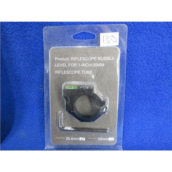 NEW - 25.4MM Riflescope Bubble Level with Compass