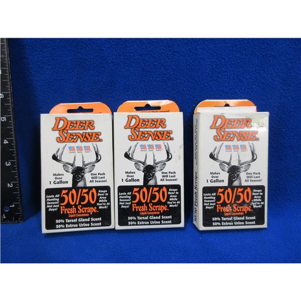 Deer Sense 50/50 Fresh Scrape - 3 Packages