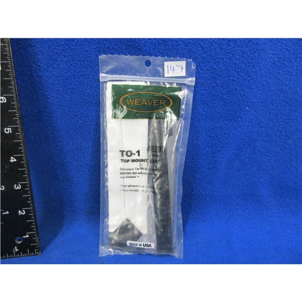 Weaver Top Mount 1 Piece Tip Off Base for Lee Enfield