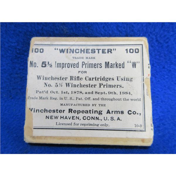 Collector Primers - Winchester No. 5 1/2 Improved Primers